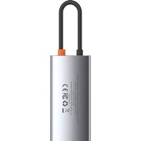 Док-станция Baseus Metal Gleam Series 4 in 1 Multifunctional Type-C CAHUB-CY0G - Превью изображения №4 — Интернет-магазин Nexton