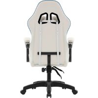 Игровое (геймерское) кресло Defender Legas (белый/голубой) - Превью изображения №4 — Интернет-магазин Nexton