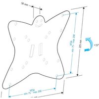 Кронштейн для телевизора Holder LCDS-5051 - Превью изображения №3 — Интернет-магазин Nexton