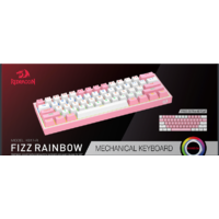 Клавиатура Redragon Fizz (розовый/белый) - Превью изображения №9 — Интернет-магазин Nexton