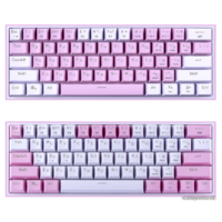 Клавиатура Redragon Fizz (розовый/белый) - Превью изображения №8 — Интернет-магазин Nexton