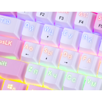 Клавиатура Redragon Fizz (розовый/белый) - Превью изображения №2 — Интернет-магазин Nexton