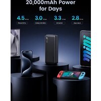 Внешний аккумулятор Ugreen PB312 20000mAh (черный) - Превью изображения №11 — Интернет-магазин Nexton