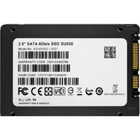 SSD ADATA Ultimate SU650 256GB ASU650SS-256GT-R - Превью изображения №5 — Интернет-магазин Nexton