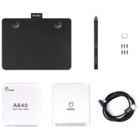 Графический планшет Parblo A640 (черный) - Превью изображения №7 — Интернет-магазин Nexton