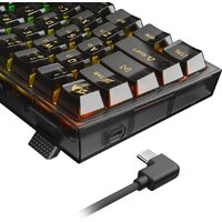 Клавиатура Redragon Fizz (прозрачный/черный) - Превью изображения №7 — Интернет-магазин Nexton