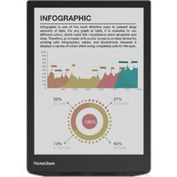 Электронная книга PocketBook 743K3 InkPad Color 3 (черный/серебристый) - Превью изображения №3 — Интернет-магазин Nexton