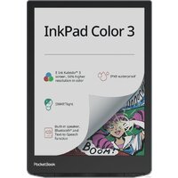 Электронная книга PocketBook 743K3 InkPad Color 3 (черный/серебристый) - Превью изображения №7 — Интернет-магазин Nexton