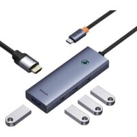 Док-станция Baseus Flite Series 4-Port USB-C Hub B00052809813-00 - Превью изображения №3 — Интернет-магазин Nexton