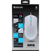 Игровая мышь Defender Arga GM-049 (белый) - Превью изображения №6 — Интернет-магазин Nexton