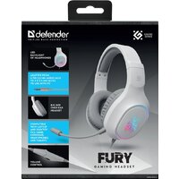 Наушники Defender Fury (белый) - Превью изображения №6 — Интернет-магазин Nexton