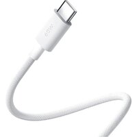 Кабель Xiaomi 3A Braided USB Type-C - USB Type-C BHR0878GL (1 м, белый) - Превью изображения №2 — Интернет-магазин Nexton