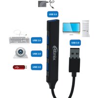 USB-хаб Ritmix CR-4400 Metal - Превью изображения №4 — Интернет-магазин Nexton