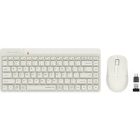 Офисный набор A4Tech Fstyler FG2200 Air2 (бежевый) - Превью изображения №2 — Интернет-магазин Nexton