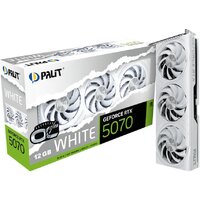 Видеокарта Palit GeForce RTX 5070 White OC NE75070U19K9-GB2050W - Превью изображения №10 — Интернет-магазин Nexton