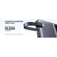 Внешний аккумулятор Ugreen PB511 10000mAh (серый) - Превью изображения №4 — Интернет-магазин Nexton