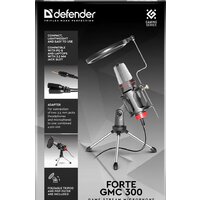 Проводной микрофон Defender Forte GMC 300 - Превью изображения №8 — Интернет-магазин Nexton