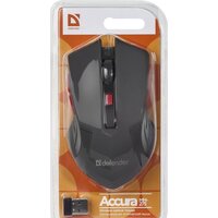 Мышь Defender Accura MM-275 (черный/красный) - Превью изображения №4 — Интернет-магазин Nexton