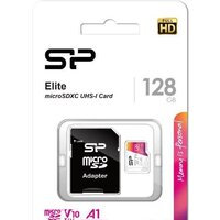 Карта памяти Silicon-Power Elite microSDXC SP128GBSTXBV1V20SP 128GB (с адаптером) - Превью изображения №2 — Интернет-магазин Nexton