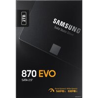 SSD Samsung 870 Evo 2TB MZ-77E2T0BW - Превью изображения №6 — Интернет-магазин Nexton