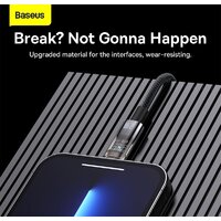 Кабель Baseus Explorer USB Type-A - Lightning (2 м, черный) - Превью изображения №5 — Интернет-магазин Nexton