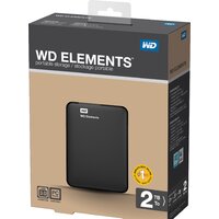 Внешний накопитель WD Elements Portable 2TB (WDBU6Y0020BBK) - Превью изображения №8 — Интернет-магазин Nexton