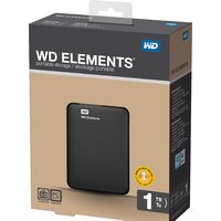 Внешний накопитель WD Elements Portable 1TB (WDBUZG0010BBK) - Превью изображения №8 — Интернет-магазин Nexton