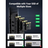 Бокс для накопителей M.2 Ugreen CM400 90264 - Превью изображения №7 — Интернет-магазин Nexton