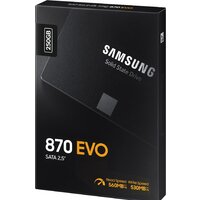 SSD Samsung 870 Evo 250GB MZ-77E250BW - Превью изображения №8 — Интернет-магазин Nexton