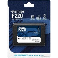 SSD Patriot P220 2TB P220S2TB25 - Превью изображения №5 — Интернет-магазин Nexton
