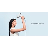 Фен Xiaomi High-speed Ionic Hair Dryer GSHGL01LX (европейская версия, белый) - Превью изображения №9 — Интернет-магазин Nexton