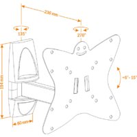 Кронштейн для телевизора Holder LCDS-5037 - Превью изображения №2 — Интернет-магазин Nexton