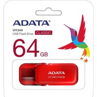 USB Flash ADATA UV240 64GB (красный) - Превью изображения №3 — Интернет-магазин Nexton