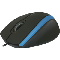 Мышь Defender #1 MM-340 (черный/синий) - Превью изображения №2 — Интернет-магазин Nexton