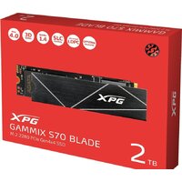 SSD ADATA XPG GAMMIX S70 Blade 2TB AGAMMIXS70B-2T-CS - Превью изображения №6 — Интернет-магазин Nexton