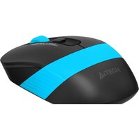 Мышь A4Tech Fstyler FG10 (черный/голубой) - Превью изображения №3 — Интернет-магазин Nexton