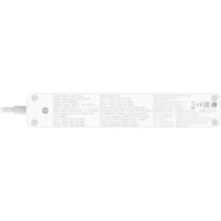 Удлинитель Xiaomi Mi Power Strip 20W 2C1A XMCXB01EU (USB Type-A + 2 USB Type-C, белый, международная версия) - Превью изображения №9 — Интернет-магазин Nexton