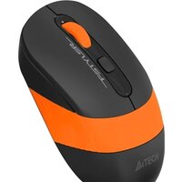 Мышь A4Tech Fstyler FG10 (черный/оранжевый) - Превью изображения №4 — Интернет-магазин Nexton