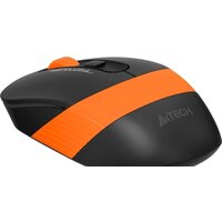 Мышь A4Tech Fstyler FG10 (черный/оранжевый) - Превью изображения №3 — Интернет-магазин Nexton