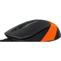 Мышь A4Tech Fstyler FM10 (черный/оранжевый) - Превью изображения №3 — Интернет-магазин Nexton