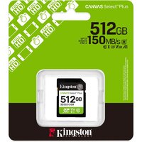Карта памяти Kingston Canvas Select Plus SDXC 512GB SDS3/512GB - Превью изображения №3 — Интернет-магазин Nexton