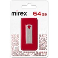 USB Flash Mirex Intro 64GB (серебристый) - Превью изображения №4 — Интернет-магазин Nexton
