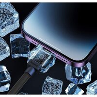 Кабель Baseus CoolPlay Series USB Type-A - Lightning (1 м, черный) - Превью изображения №10 — Интернет-магазин Nexton