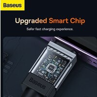 Кабель Baseus CoolPlay Series USB Type-A - Lightning (1 м, черный) - Превью изображения №18 — Интернет-магазин Nexton