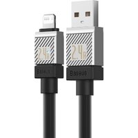 Кабель Baseus CoolPlay Series USB Type-A - Lightning (1 м, черный) - Превью изображения №5 — Интернет-магазин Nexton