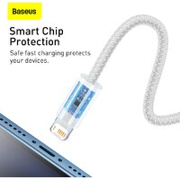 Кабель Baseus Dynamic Series Fast Charging Data Cable USB to iP CALD000402 - Превью изображения №13 — Интернет-магазин Nexton