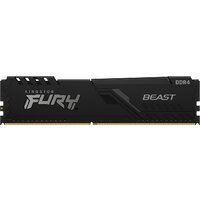 Оперативная память Kingston FURY Beast 4x16GB DDR4 PC4-25600 KF432C16BB1K4/64 - Превью изображения №3 — Интернет-магазин Nexton