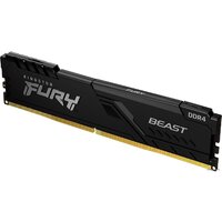 Оперативная память Kingston FURY Beast 4x16GB DDR4 PC4-25600 KF432C16BB1K4/64 - Превью изображения №2 — Интернет-магазин Nexton