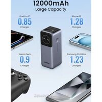 Внешний аккумулятор Ugreen PB724 12000mAh (серый) - Превью изображения №4 — Интернет-магазин Nexton