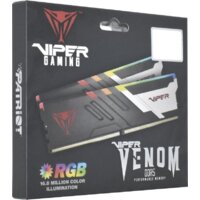 Оперативная память Patriot Viper Venom RGB 2x16ГБ DDR5 6400МГц PVVR532G640C32K - Превью изображения №6 — Интернет-магазин Nexton